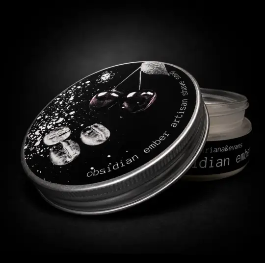 Obsidian Ember Shave Soap - Ultima 2