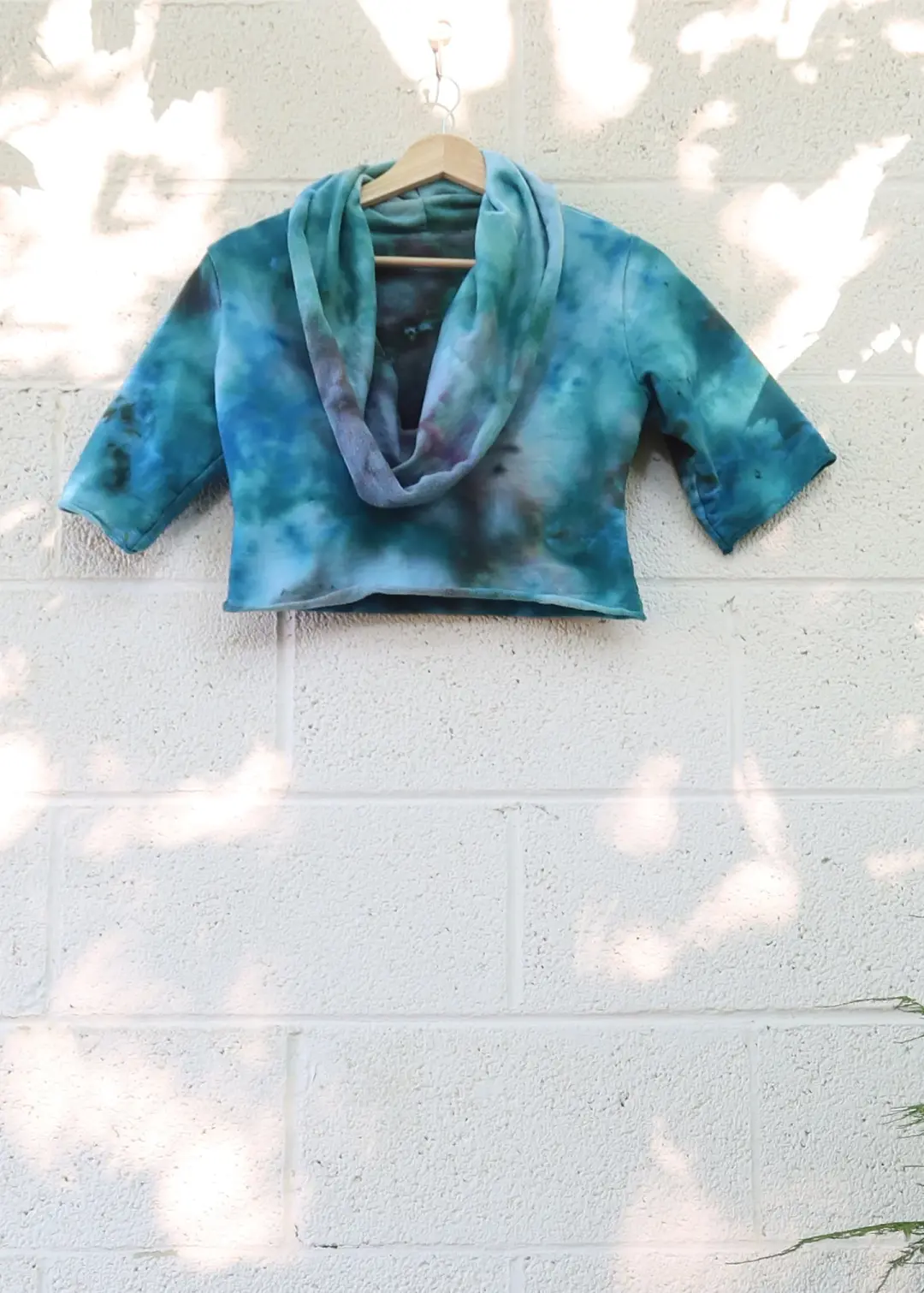 OOAK - Nomad Simplicity Bralette / S / French Terry / Ice Dye (168)