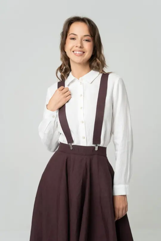 Suspenders – Adjustable Twill Linen Straps