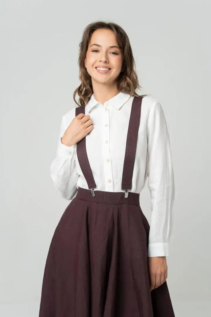 Suspenders – Adjustable Twill Linen Straps