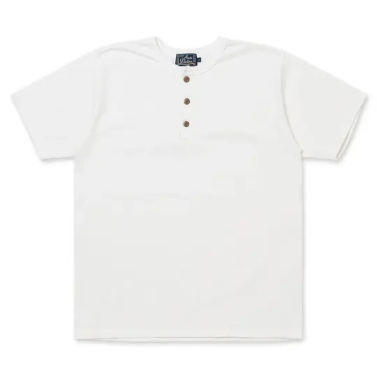 Suvin Gold Seamless Henley T-Shirt [8174]
