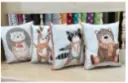 Helpful Heifer Simple Stuffed Toss Pillow