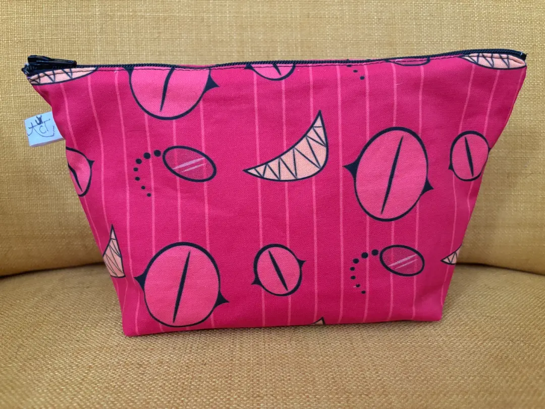 Radio Demon Zipper Pouch