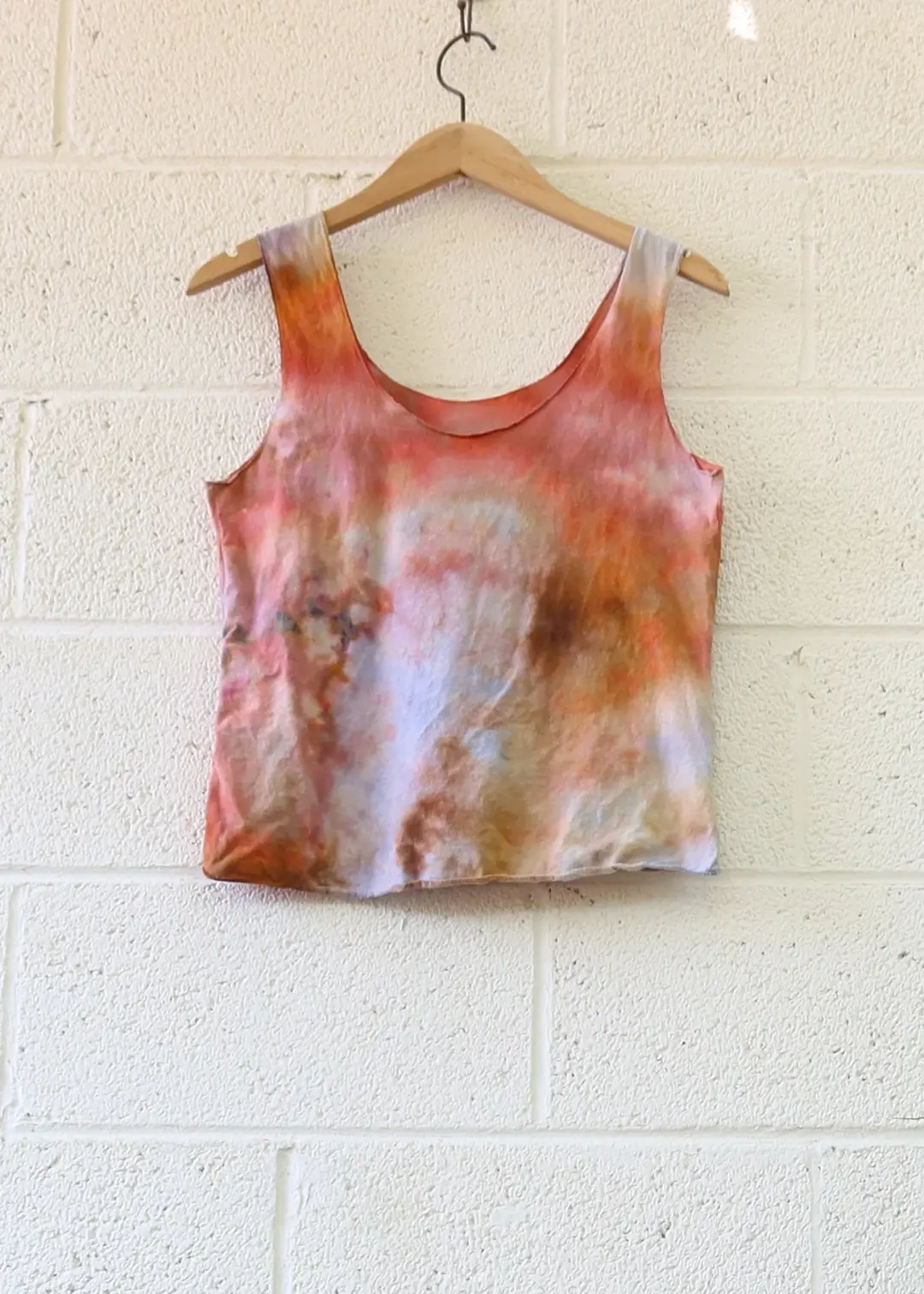 OOAK - Eos Cropped Shirt / M / Tissue / Ice Dye (421)