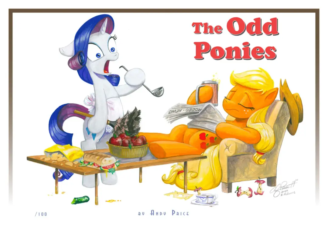 The Odd Ponies - Limited Edition Print