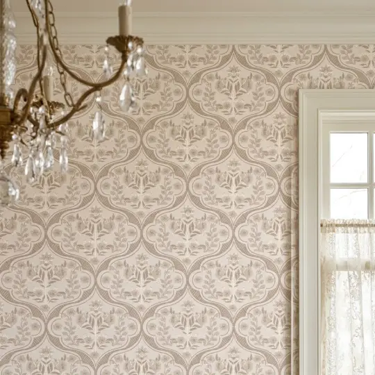 Indo Tile Wallpaper by Loomwell