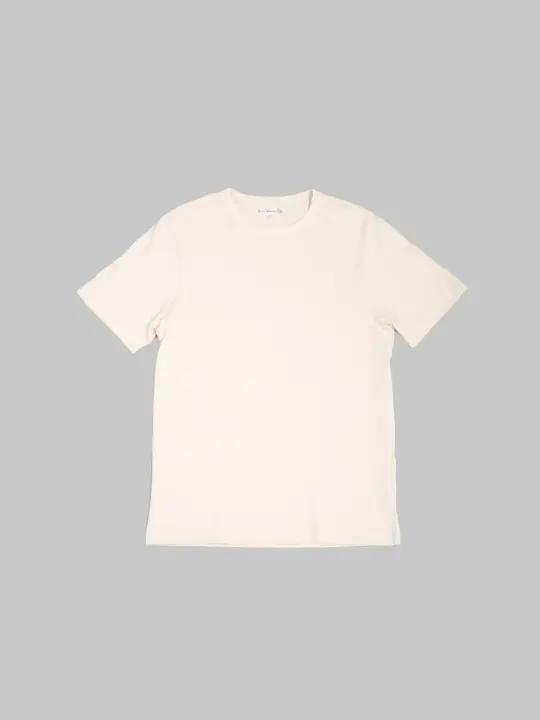 Merz b. Schwanen 2M15 Sturdy Jersey 6.8oz Crewneck Classic Fit T-Shirt Nature