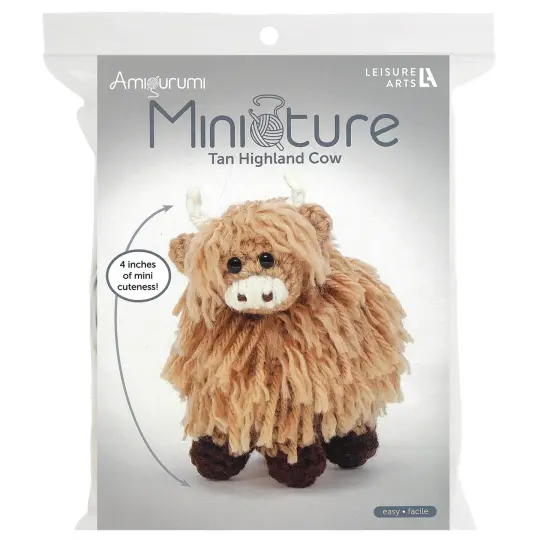 Miniture Tan Highland Cow