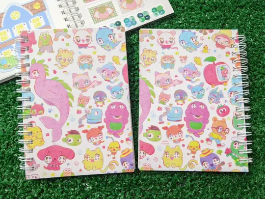 nostalgic party sticker collecting book