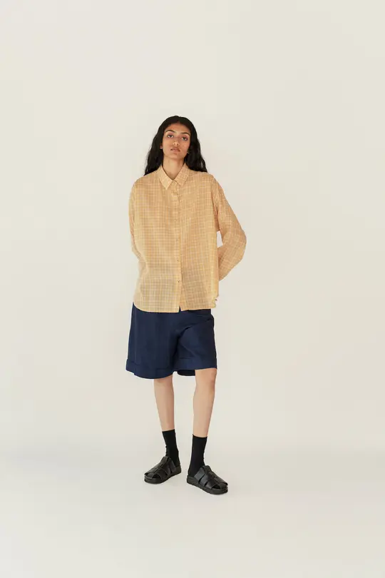 BEAU - YELLOW CHECKS