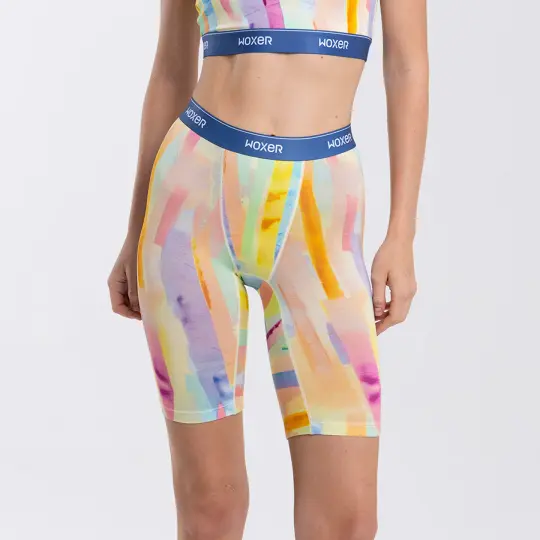 Biker High Waisted Surf Pop