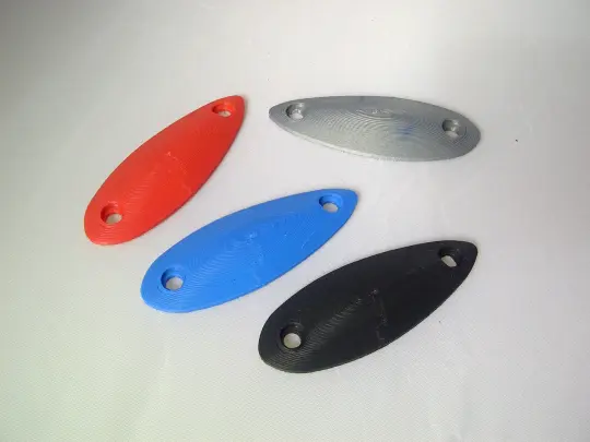 88-91 Honda CRX / Civic Antenna Delete Plate JDM Teardrop Version