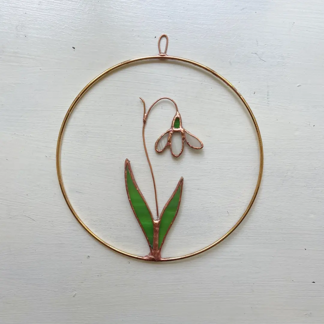 Snowdrop Wreath no.4