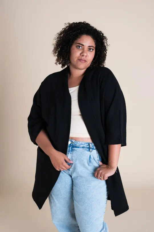 Timberline Cardigan in Black