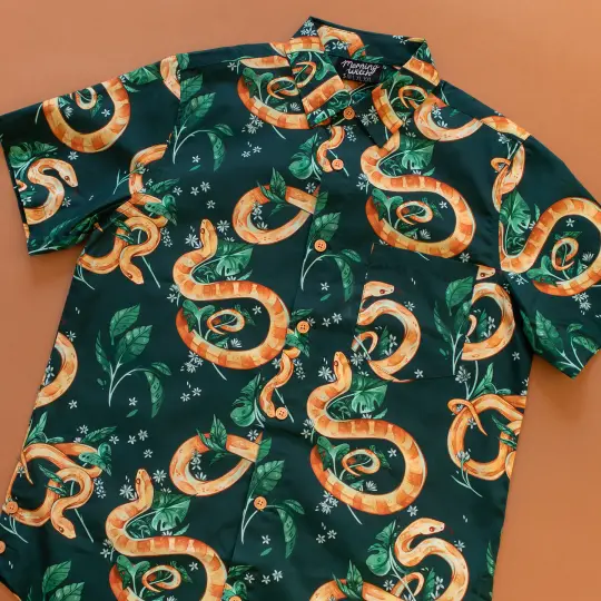 [BUTTON DOWN SHIRT] Corn Snake