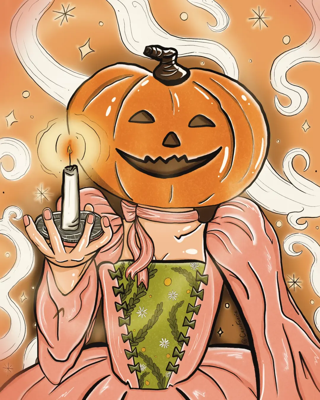 Elegance in Pumpkin Pink (portfolio)