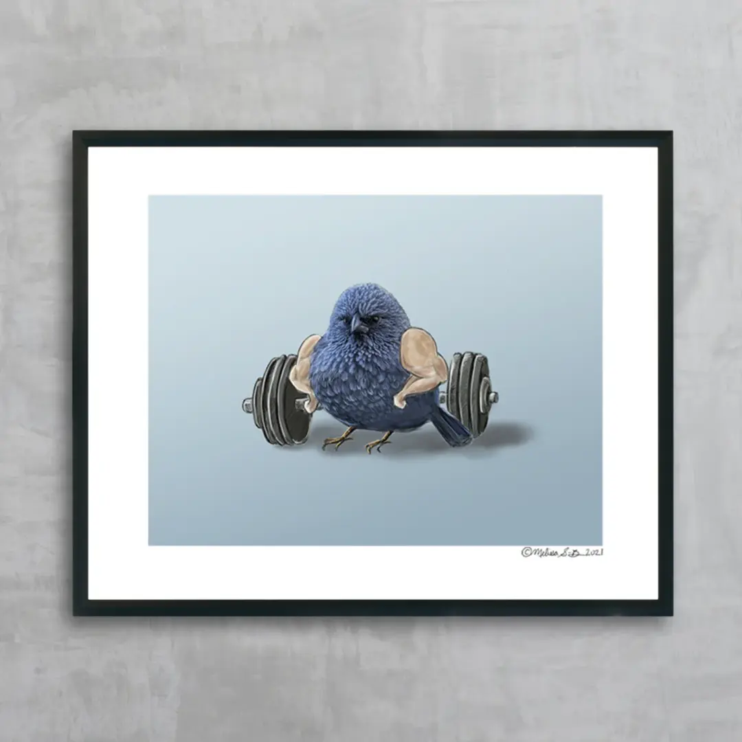 Bird With Arms Fine Art Print, Wholesale