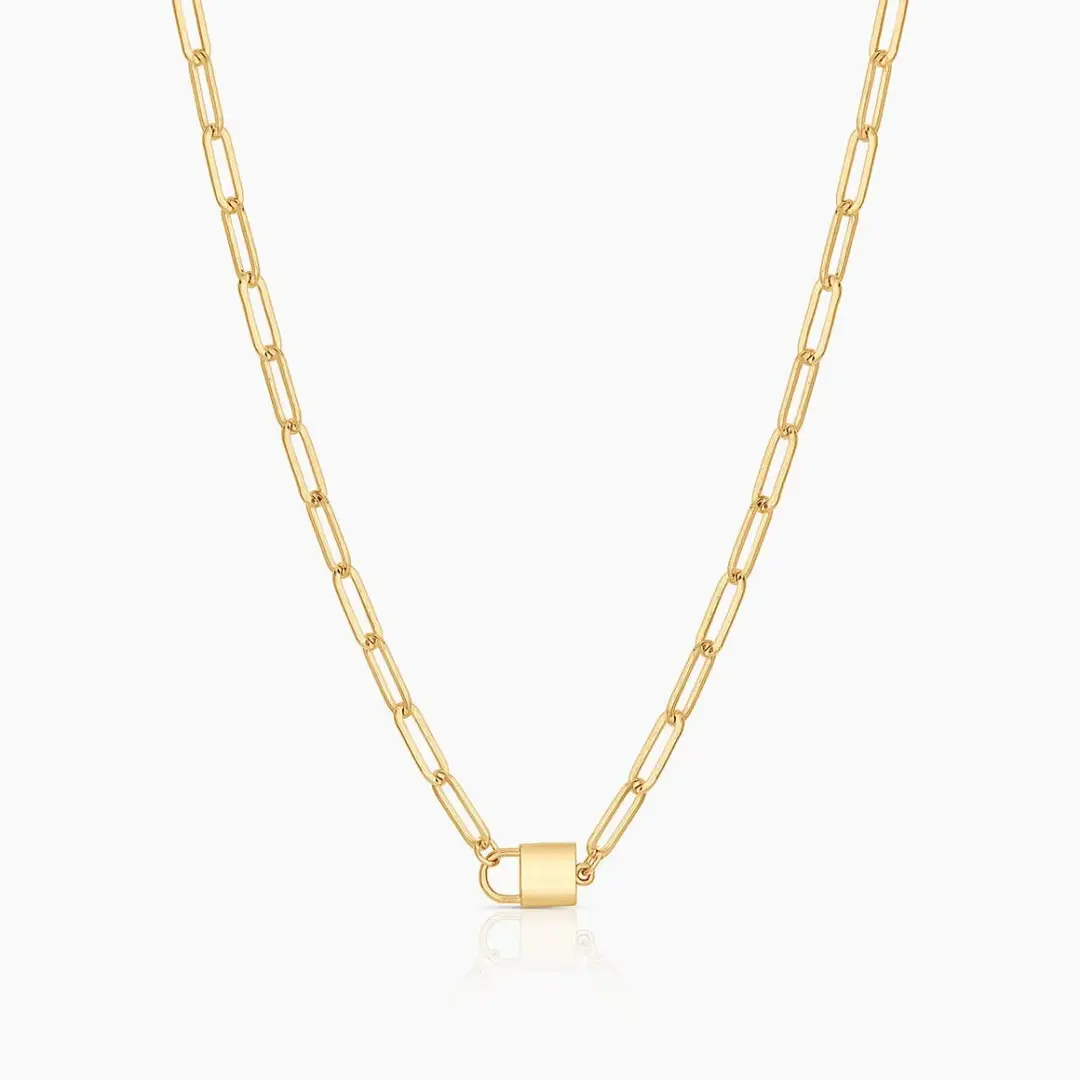 Jessa Lock Necklace