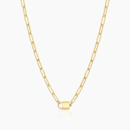 Jessa Lock Necklace