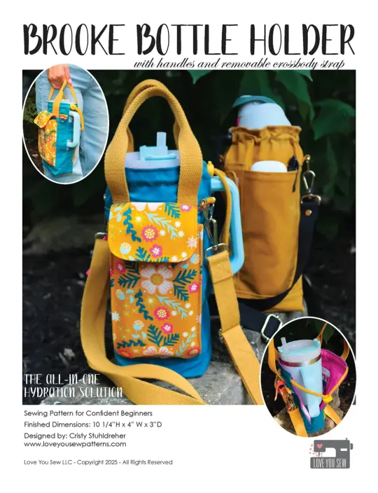 Brooke Bottle Holder Pattern