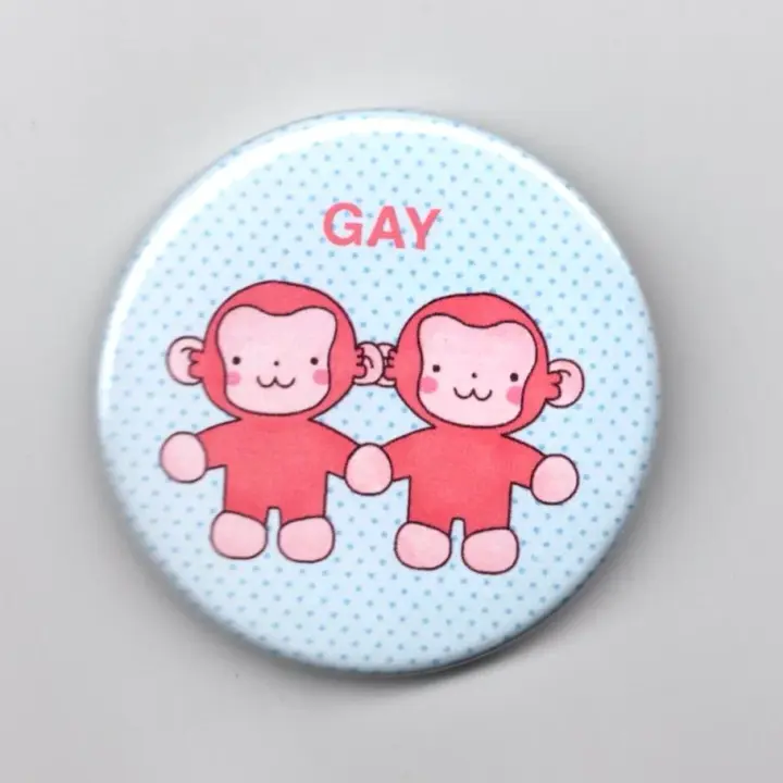 gay button