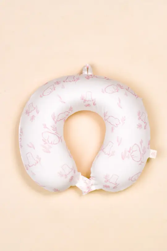 Snuggle Neck Pillow - Pink Beary Best