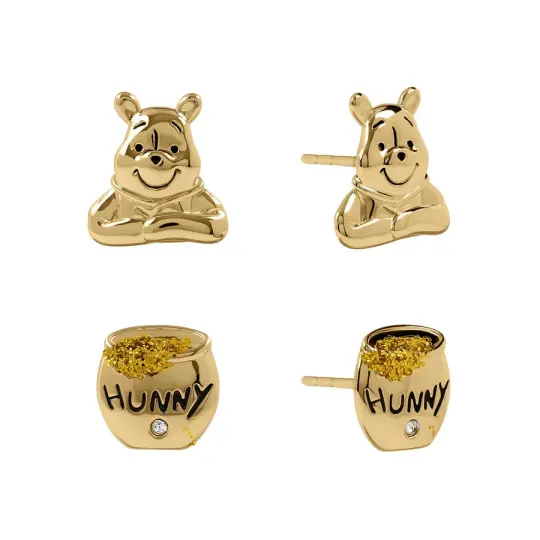Disney Winnie the Pooh / Hunny Pot Earrings Set of 2