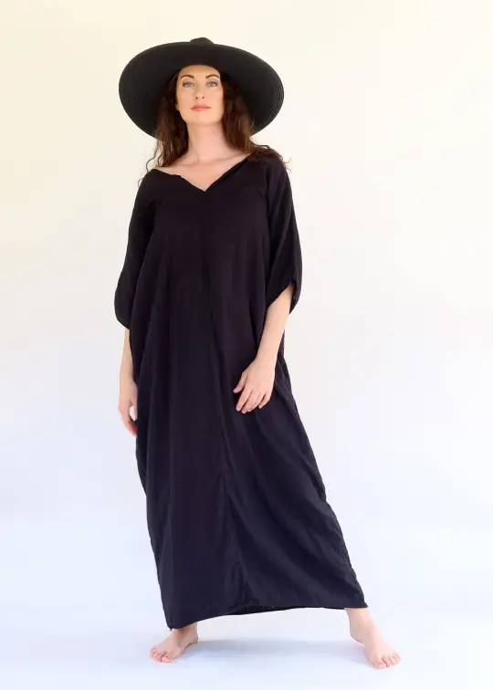 Sita Poppy Long Kaftan