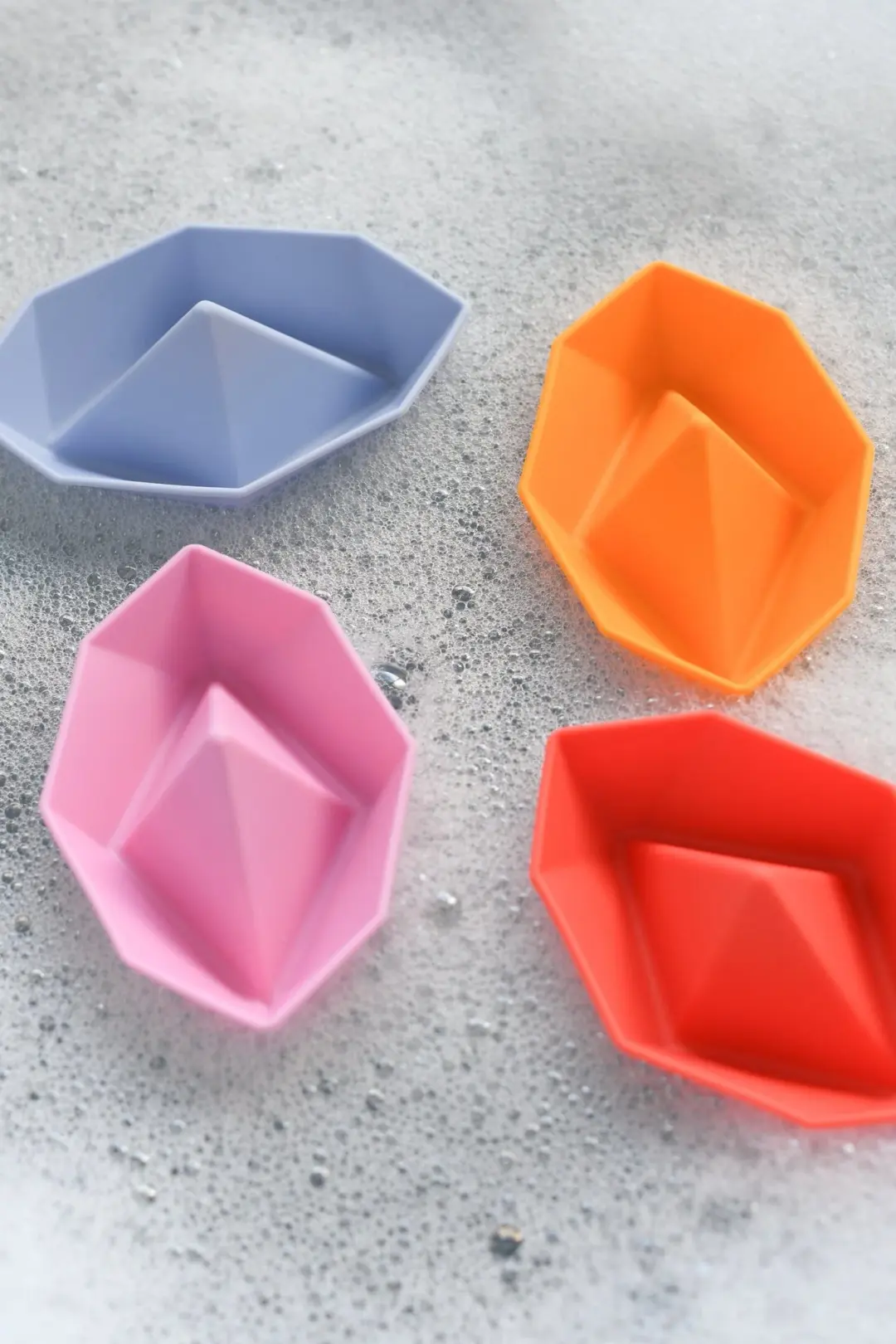 Stackable Boat - Pink Set of 4