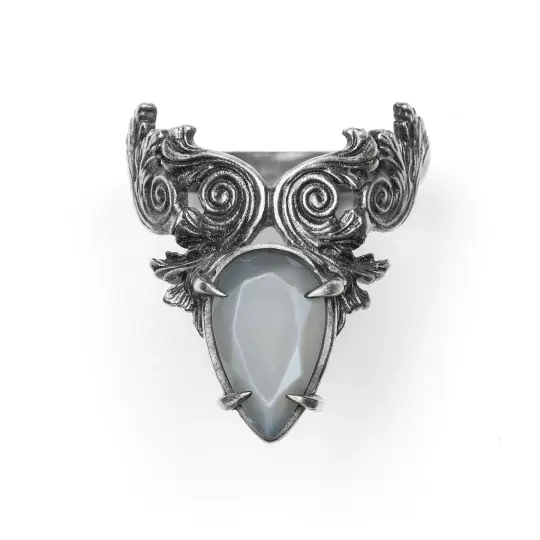 Zephyr. Gray Moonstone Ring. *Limited*