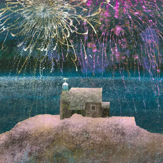 Fireworks over Lantern Hill Ilfracombe