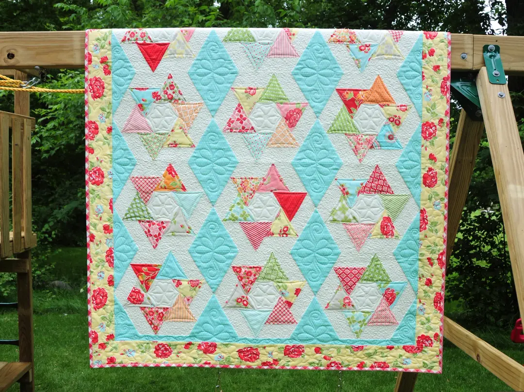 Spinners Quilt Marmalade by Bonnie and Camille