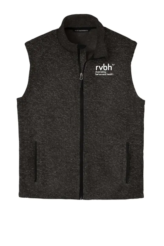 RVBH F236 Port Authority Sweater Fleece Vest