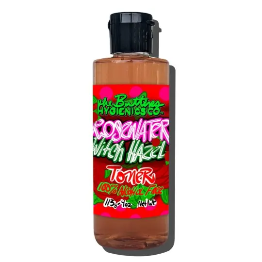 Rosewater X Witch Hazel Facial Toner [100% Alcohol-Free & Oil-Free]