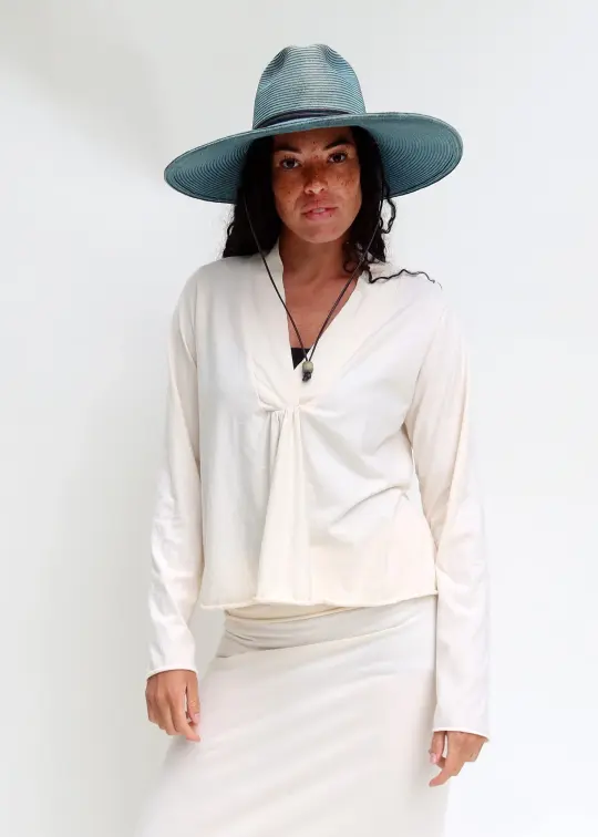 Lhasa Ojai Cropped Shirt