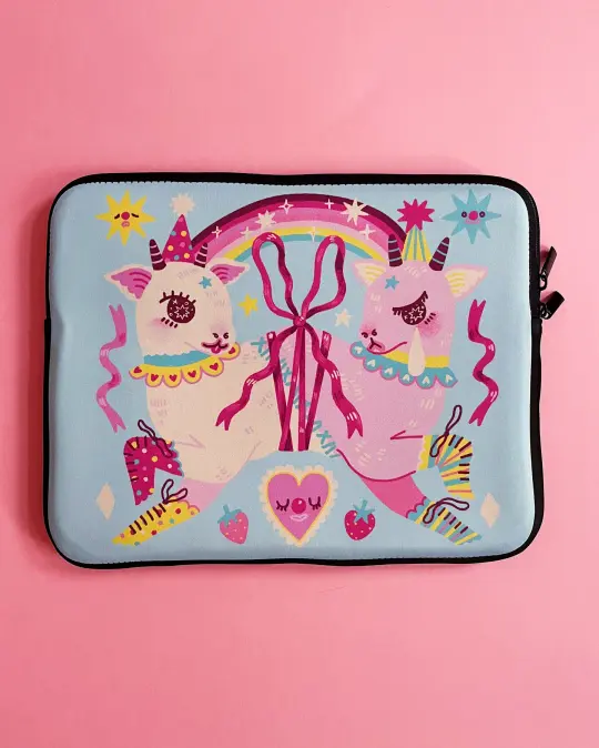Duality of Goat - Laptop/Tablet Case