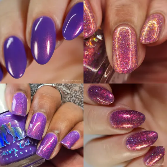 Sassy Cats Lacquer: Pride Duo "Be Proud" and "Love Out Loud" *OVERSTOCK*
