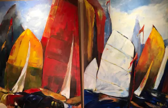 Sails in the Harbour