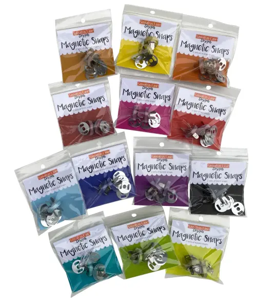 Magnetic Colored Snaps Sample Pack