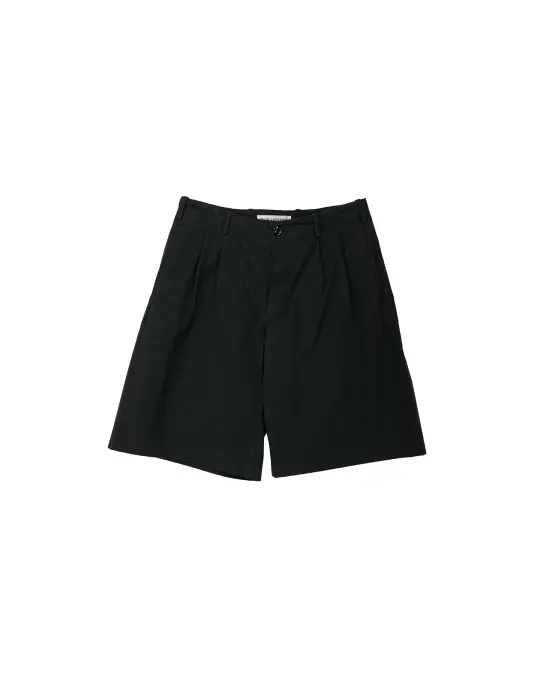 Our Legacy Ponte Shorts Studio Black Micro Canvas
