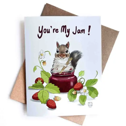 You're My Jam Love Card