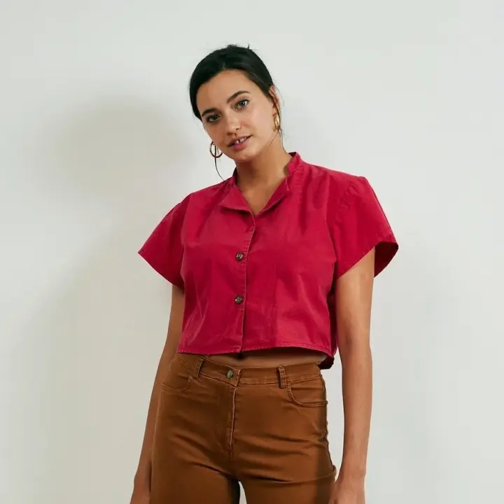 Donna Top in Rose