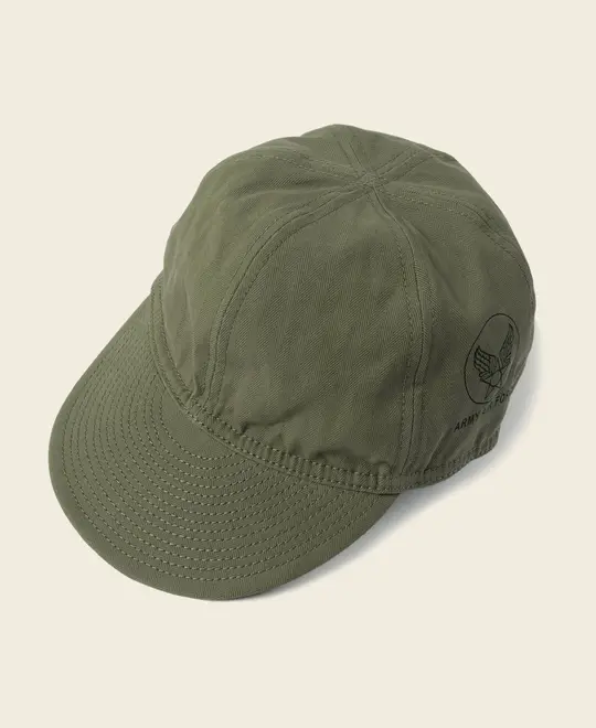 WWII USAAF Type A-3 Cap - Olive