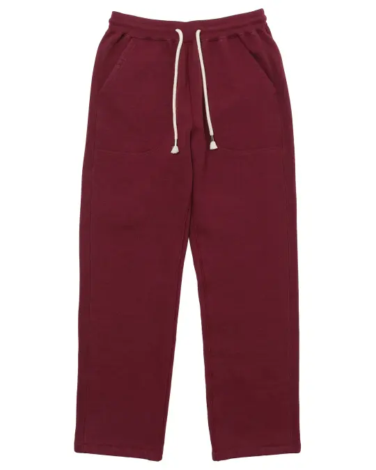 Sweatpants - Double Heavyweight French Terry - Burgundy