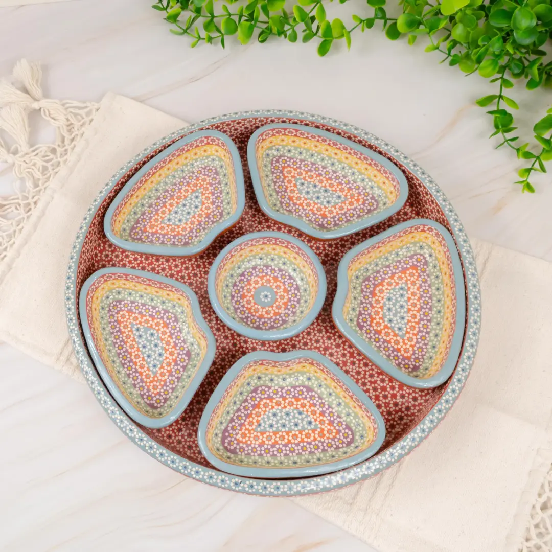 Capula Modular 7-Piece Round Serving Set