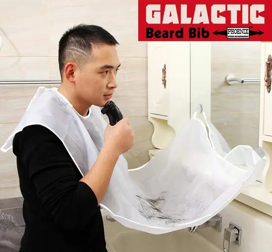 Galactic Beard Bib - Keeps You & Your Sink Clean!