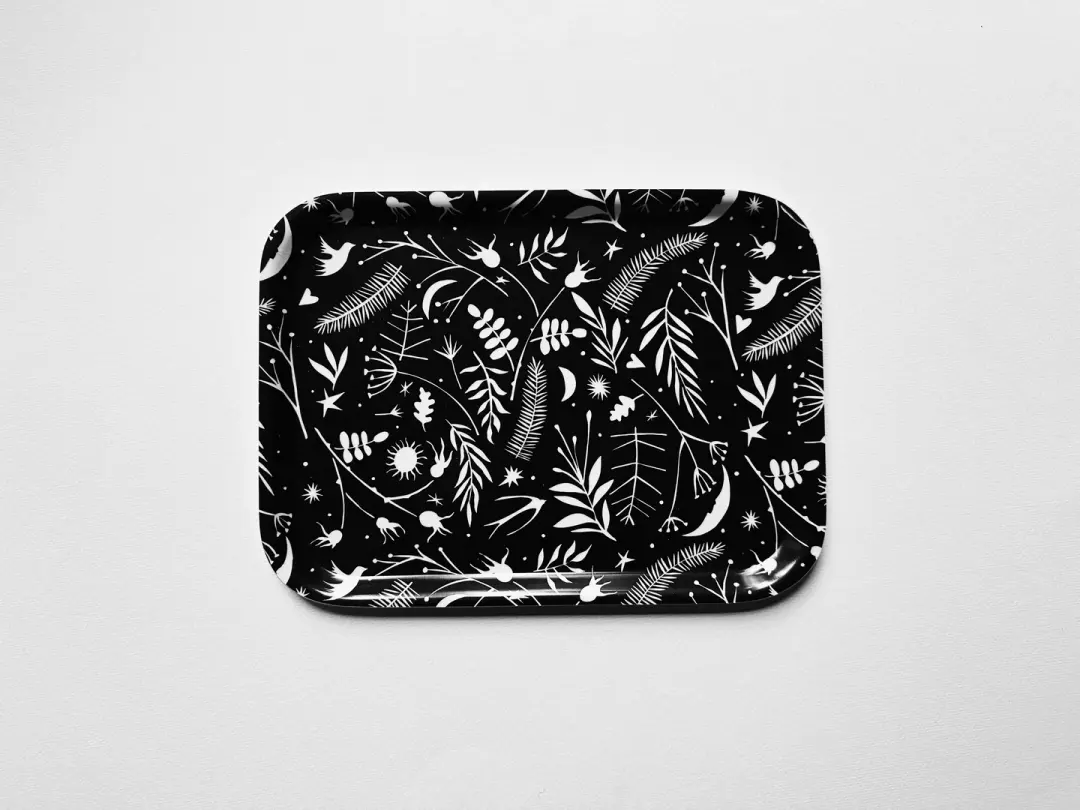 "Winter Solstice Pattern" Tray