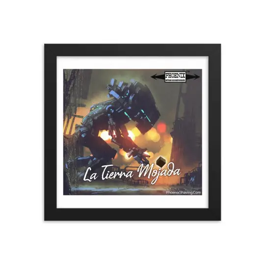 La Tierra Mojada Framed Print