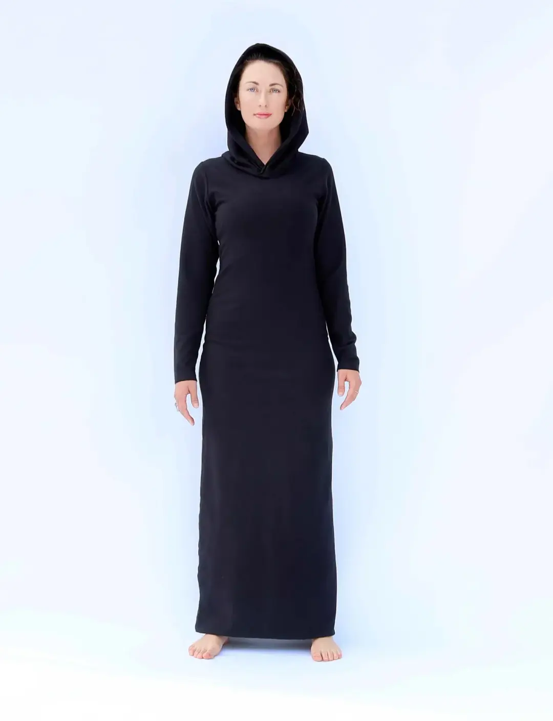 Hooded Pencil Long Dress