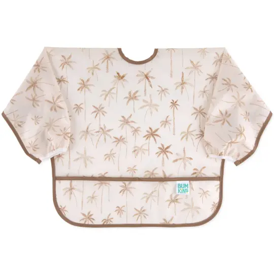 Sleeved Bib: Palm Daze